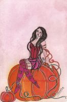 pumpkin pinup